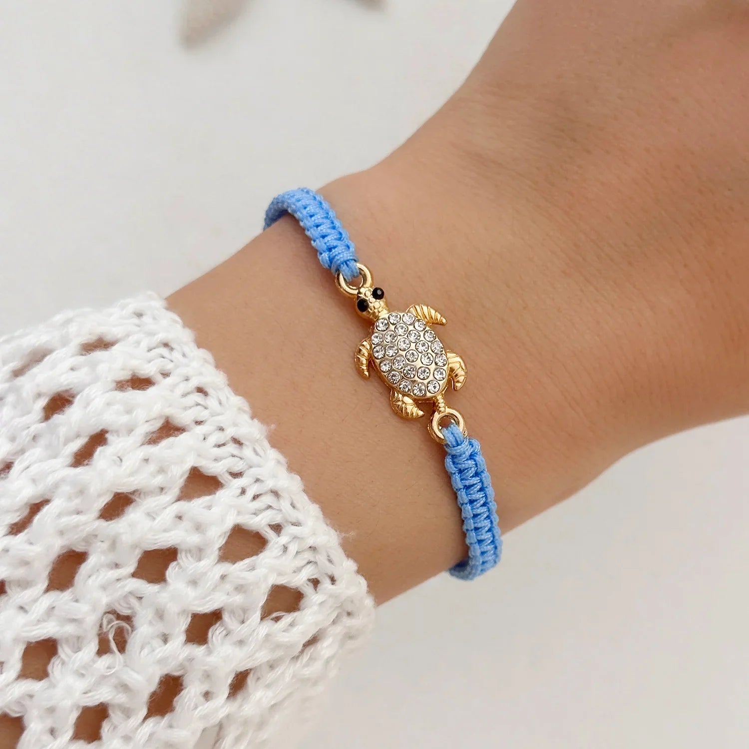 Tilly Pavé Turtle Bracelet