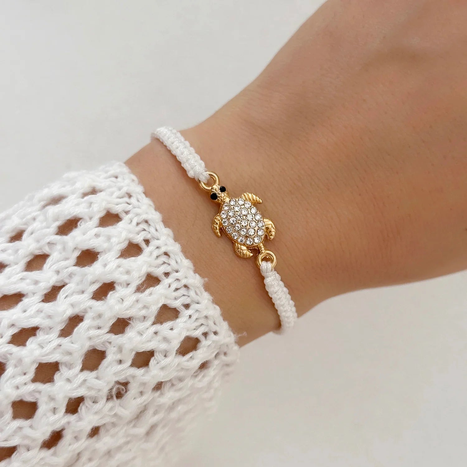 Tilly Pavé Turtle Bracelet