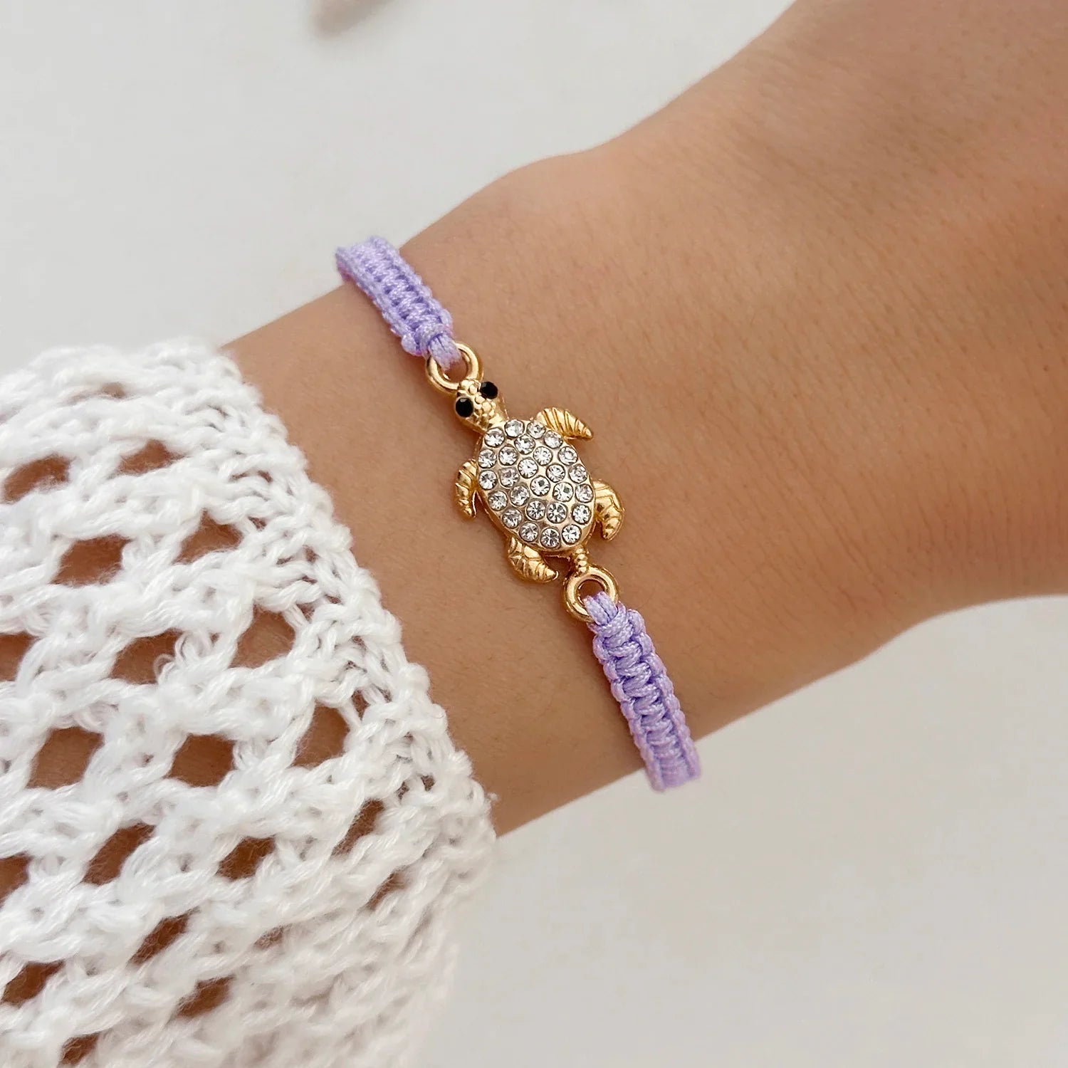 Tilly Pavé Turtle Bracelet