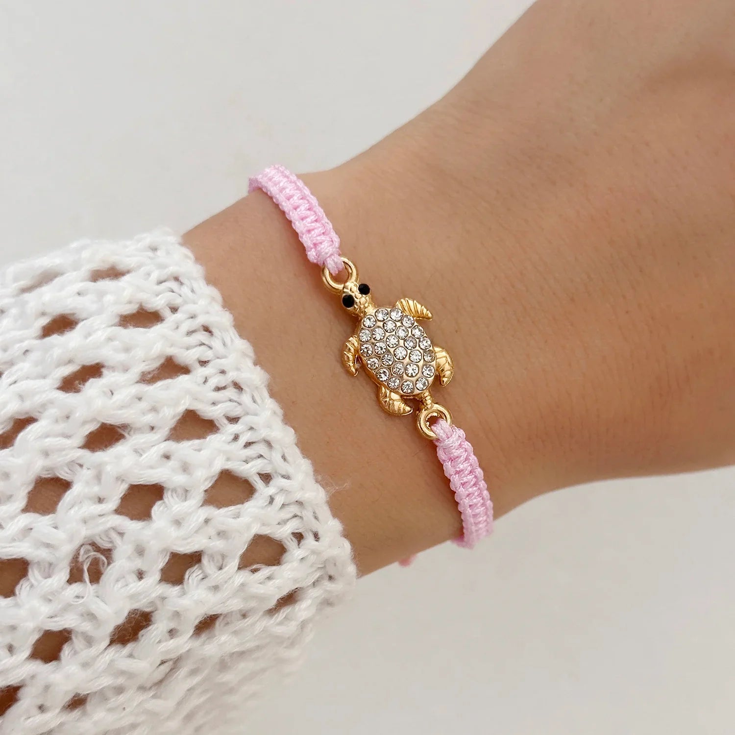 Tilly Pavé Turtle Bracelet