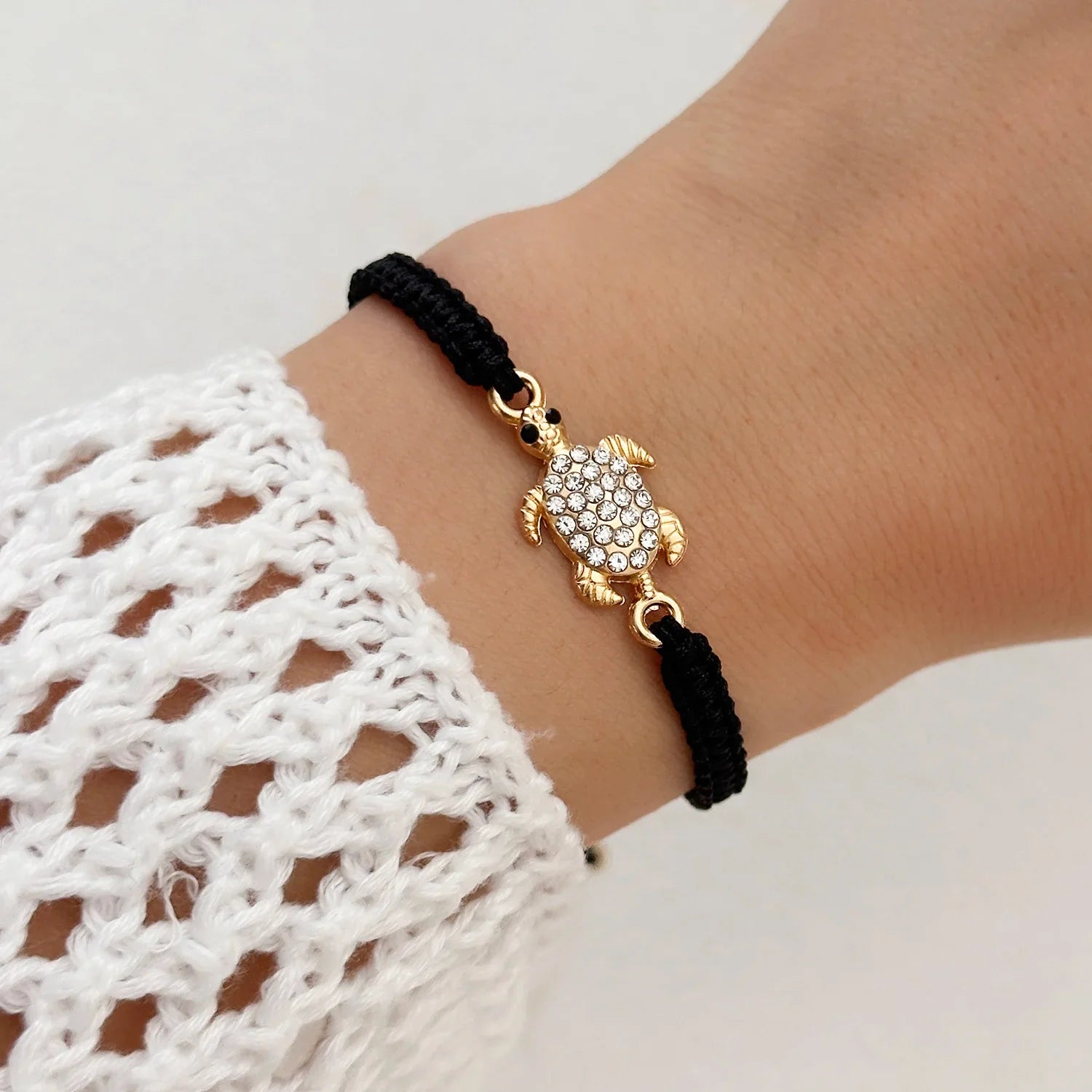 Tilly Pavé Turtle Bracelet
