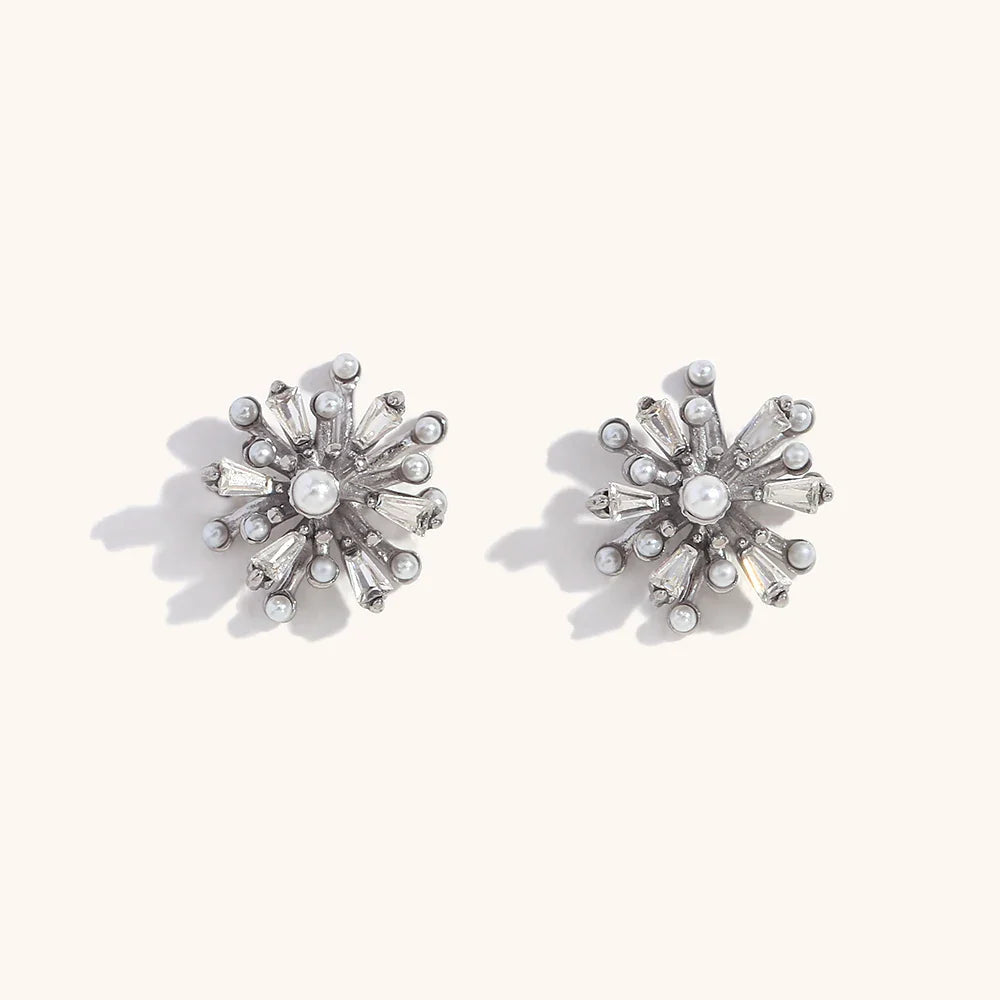 Firework Pearl Burst Earrings